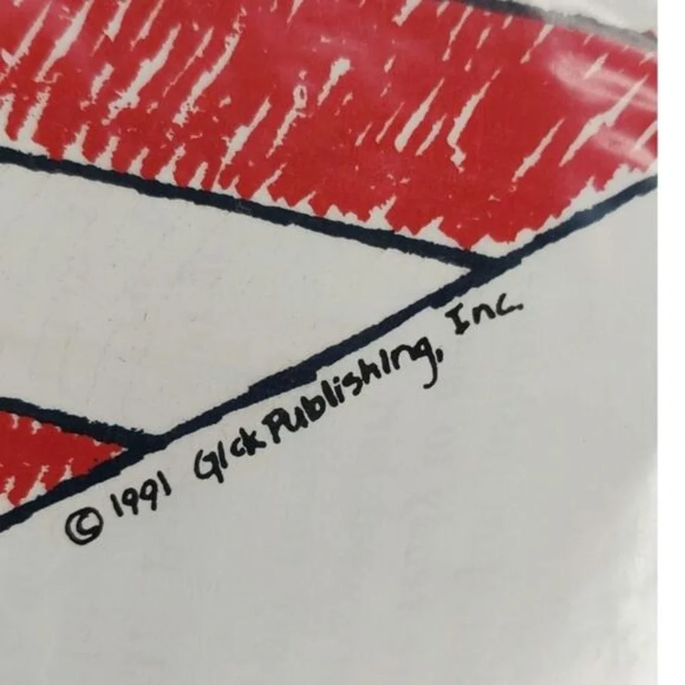 Gick Publishing Americana Patriotic Flag Heart Shaped Iron‎ On Transfer